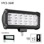Car Work Light LED Offroad 4x4 Spotlights Fog Lamp Diode Headlight SUV ATV Tractor Boat Trucks Excavator Light Bar 12V 24V