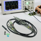 2pcs P6100 BNC Oscilloscope Probe Kit DC-6MHz DC-100MHz 1X 10X High Precision Scope Analyzer Clip Testing Probes
