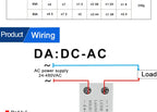 LCTC DIN Rail Mounted Relay SSR Slim Solid State Relay With Heat Sink DC Control AC 10A 25A 40A 50A 60A 80A Industrial Relay