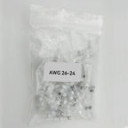 50-500PCS Heat Shrink Solder Seal Wire Connectors Tube Terminals Butt Connectors Terminals Solder Sleeve Wire Splice Connector