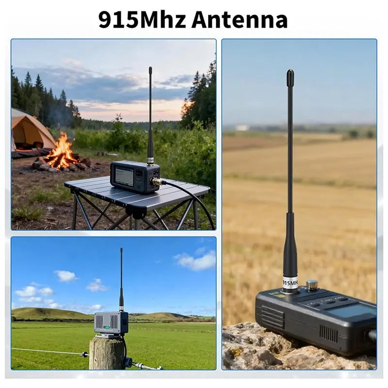 FULL-915Mhz Lora Antenna 10Dbi Gain, Long Range Omni SMA Male With Cable For Meshtastic 2Pcs