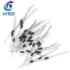 100PCS 1N4001 1N4004 1N4007 FR107 UF4007 DO-41 1A1000V IN4007 DIP Rectifier Diode