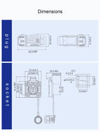 CNLINKO Waterproof Industrial BD20 Aviation Connector 2 3 4 5 7 9 12 14 Pin Plug and Socket Panel Mount Metal Wire Connectors