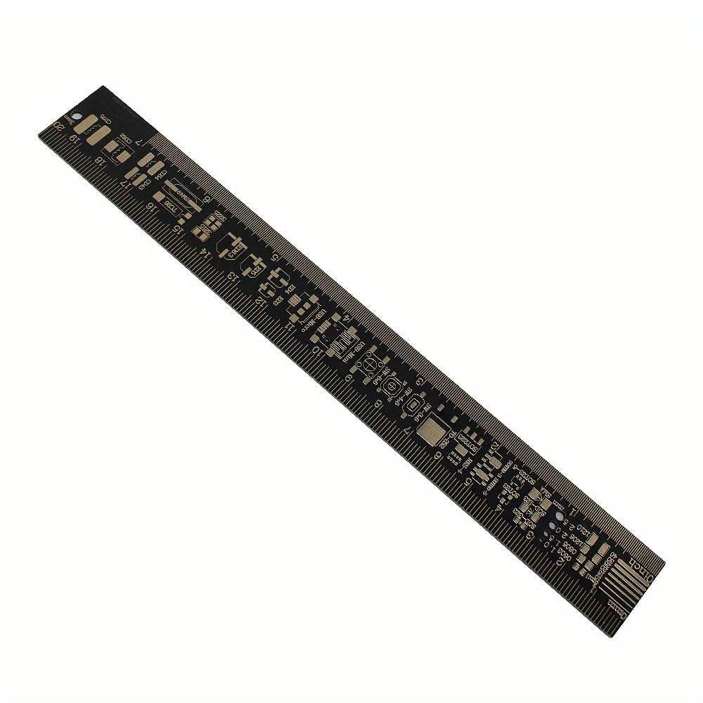 1/3pcs: Multifunctional B-Scale PCB Ruler with Units - Ideal for Engineers, Electronics Enthusiasts, and DIY Projects 15/20/25CM