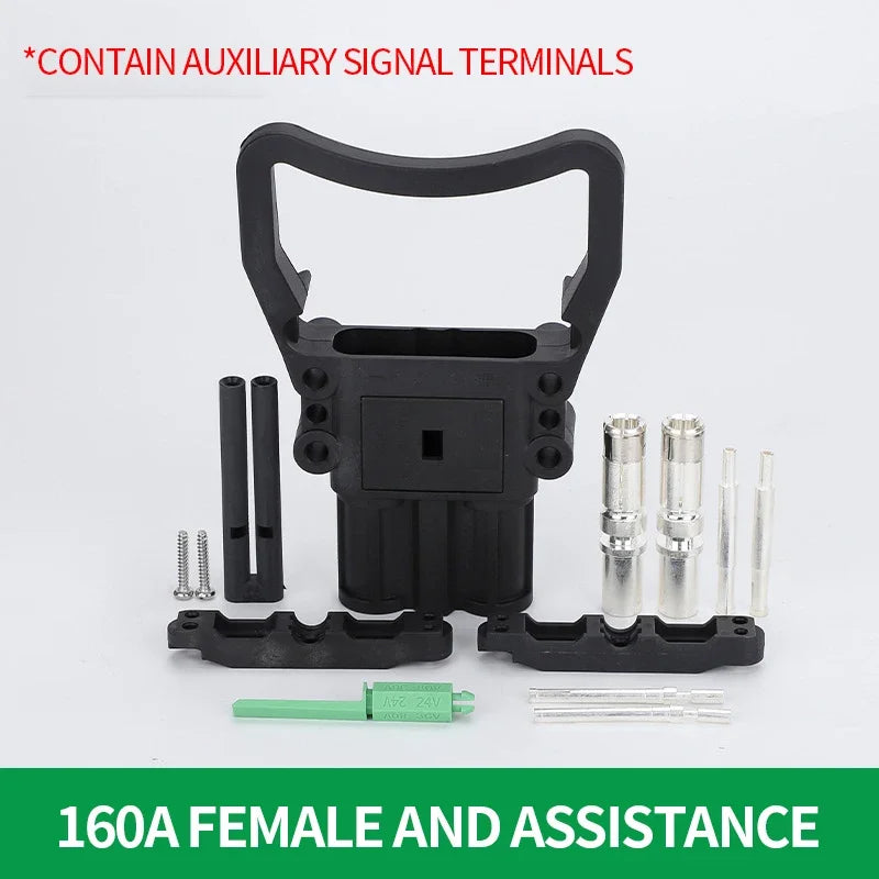 1/5/20Sets REMA Type Forklift Male And Female Plug 80a160a320a High Current Battery Battery Charging Connector