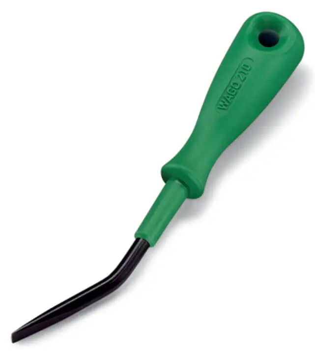 WAGO 210-719 210-720 210-721 210‑648 210‑658 210‑647 210‑657 Angled Slotted Screwdriver, Terminal Block Operating Tool