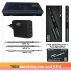 ALIENTEK T90 Soldering Iron PD3.1 140W Adjustable Temperature 80-450℃ Precision Welding Solder Kit T245 T210 Welding Tool