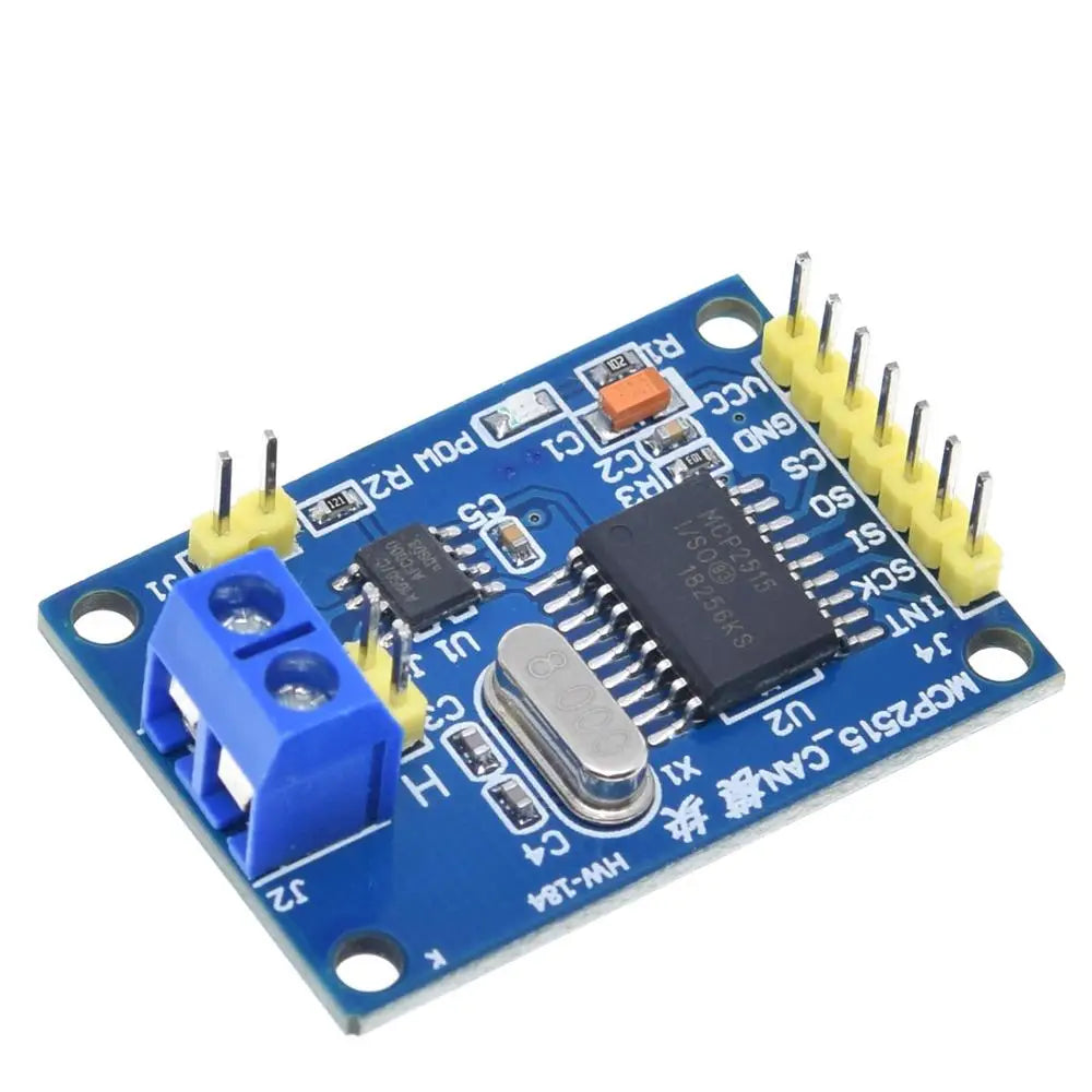 1/5PCS MCP2515 CAN Bus Driver Module Board TJA1050 Receiver SPI For 51 MCU ARM Controller Interface Module For Arduino DIY Kit