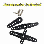 MG90S Servo 2/5/10 Pcs All Metal Gear 9g SG90 Upgraded Version For Helicopter Plane Boat Car RC Robot 180 360 Degree