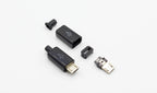10pcs DIY Micro USB Type B Male 5pin Four Piece Assembly Connector Plug Socket