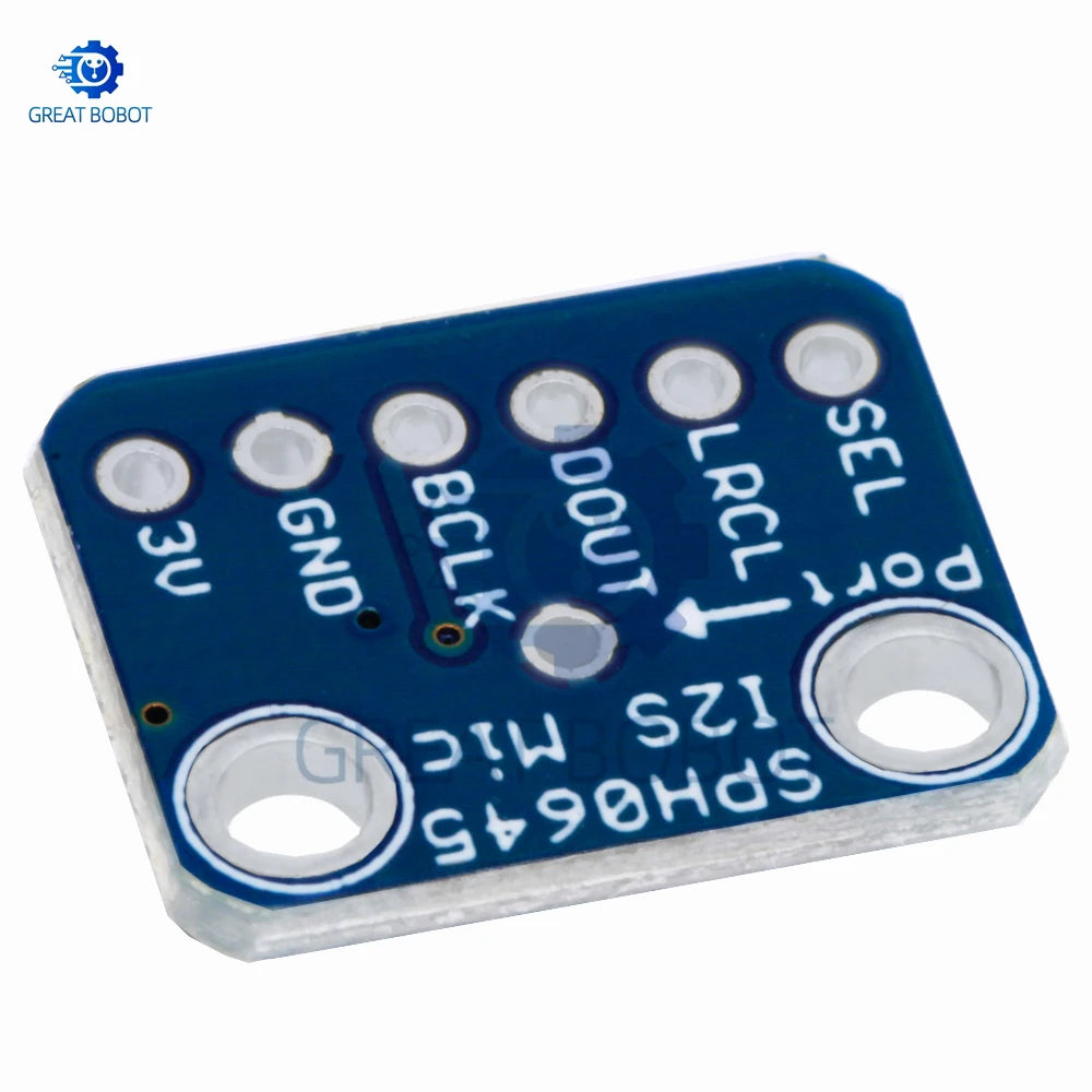 1~10PCS "SPH0645LM4H I2S MEMS Microphone Breakout (1.6V-3.6V) - Compatible with Arduino & Raspberry Pi