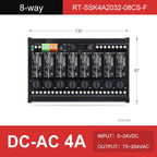 ENMG Solid State Relay Module 5-24V DC Solid State Non-Contact Relay Module DC Control AC/DC 220V Wide Voltage Constant Current