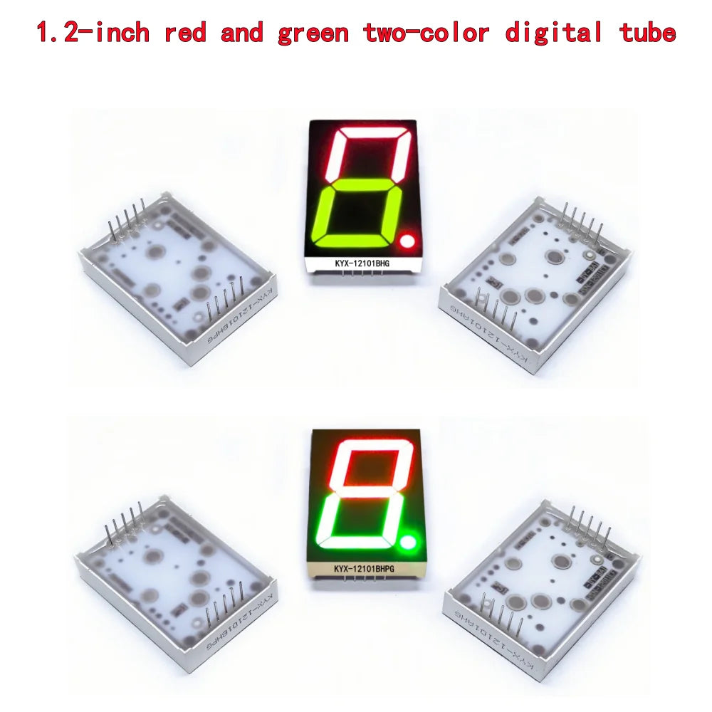 10PCS 1.2-inch digital tube 28.8mmX40.8mm digital display screen "8" high 30.6mm 7-segment digital tube 12101series12102