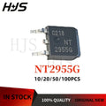 10-100PCS NTD2955T4G NTD2955 NT2955G TO-252 12A 60V SMD P-channel MOSFET Brand New In Stock