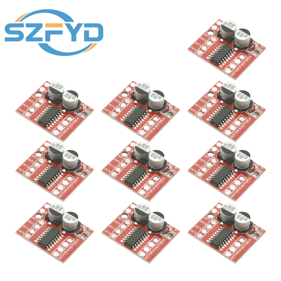 1/2/3/4/5/6/10pcs TC1508/MX1508 DC Motor Driver Module DC 2V-10V 1.5A 2-Way PWM Speed Dual H-Bridge Stepper Motor Driver L298N