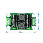 0-50V 4A DC power supply filter board Class D power amplifier Interference suppression board car EMI Industrial control panel a