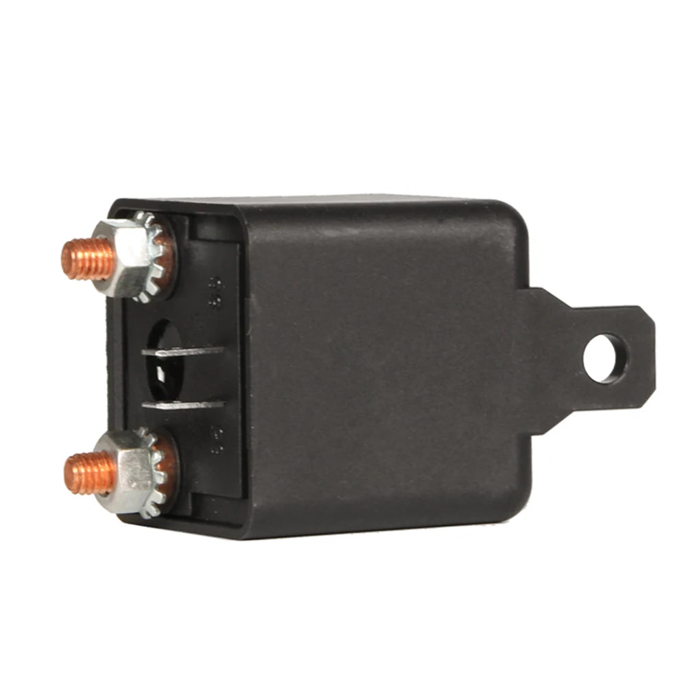 12/24V 100/200A Universal Battery Switch Relay Start 4 Pin Dual Battery Isolator Relay Current Start Relay Normal Open Car Relay