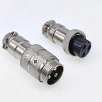 5/8' Female Male Plug GX16 Circular Connector 2Pin3pin4pin 5pin6pin7pin8pin9pin10pin Diameter 16mm L73 RS765 DF16 M16