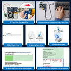 4MB/16MB Push Button Sound Module USB Downloadable & Recordable & Rechargeable with MP3 Audio Playback for Xmas Greeting Gifts