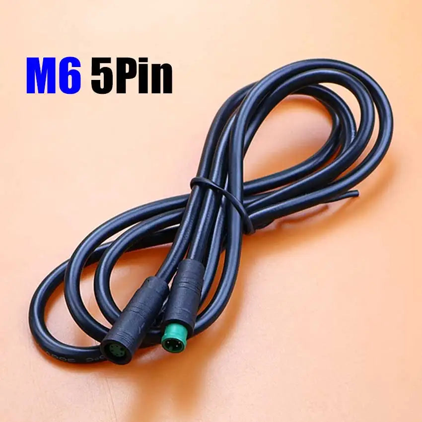 1pcs M6 M8 Waterproof Wire Aviation Plug Connector 2 3 4 5 6 Pin Core Male to Female Electric Butt Adapter Cable Extension Cord