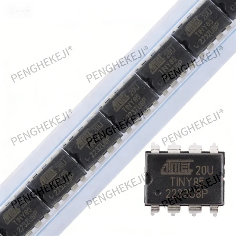 1/2/3/5PCS ATTINY85-20PU PDIP-8 8-bit AVR microcontroller chip TINY85 20U