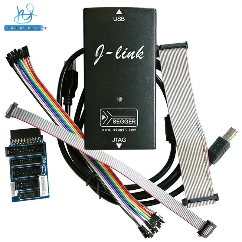 JLINK V8 V9 Simulator Downloader STM32 Singlechip  J-Link 1.8V-3.3V-5V Gold Sinking Process