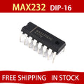 10PCS MAX3232 MAX3232EPE DIP-16 MAX3232CPE In Stock