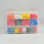 700-2120pcs European Style Tubular Terminals Ve Insulated Terminals Household Electrician Quick Wiring Cable Wire Connector Set