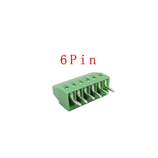 5/10Pcs Mini KF128 2.54mm PCB Screw Terminal Blocks Connector for Wires 2P/3P/4P/5P/6P/7P/8P/9P/10P/12P/16P Terminal KF128-2.54