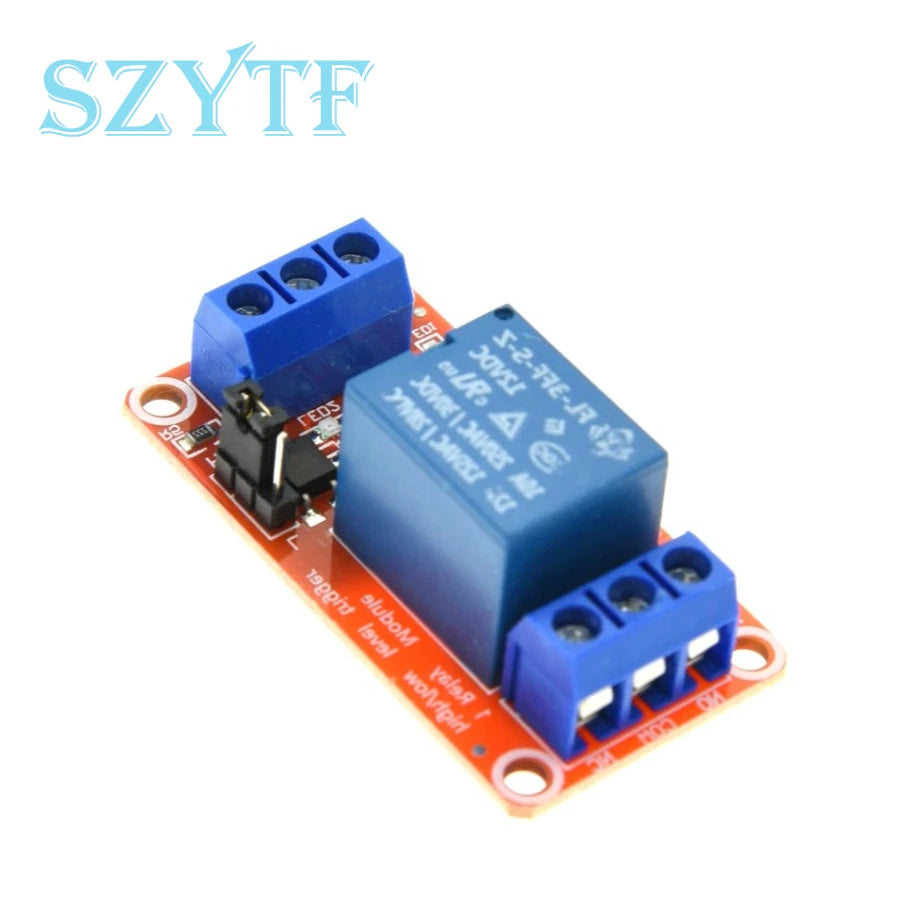 1 Channel 5V / 12V Relay Module Board Shield With Optocoupler Support High And Low Level Trigger For Arduino