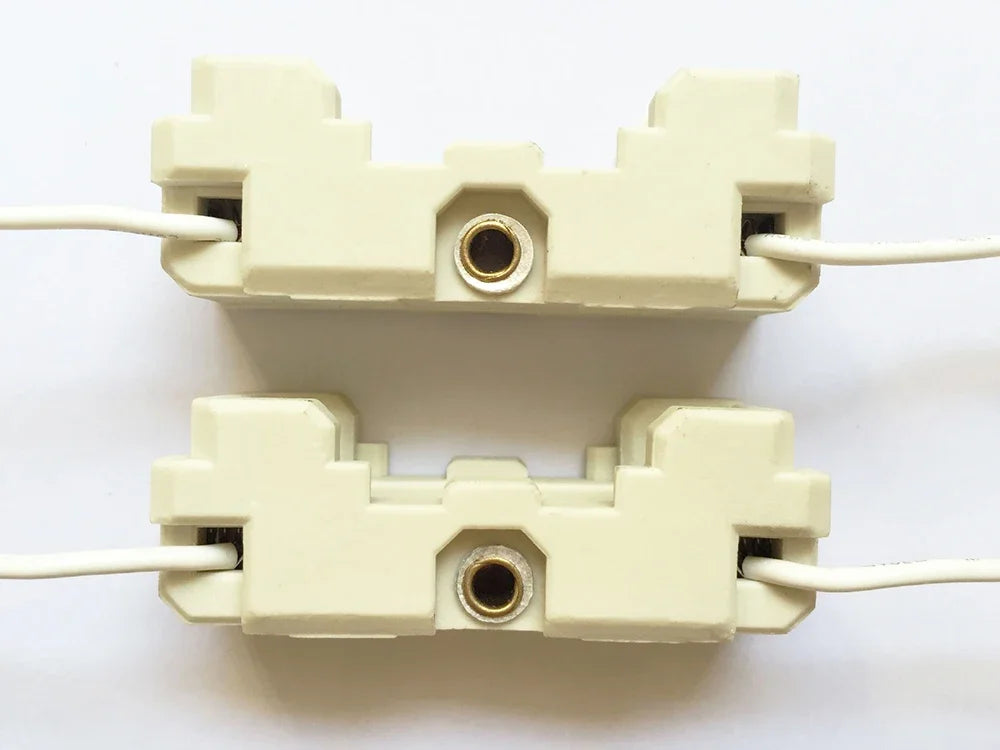 4pcs G53 AR111 Ceramic Porcelain High Temperature Resistant 250V 2A LED CFL HID Lamp Bulb Light Socket Holder