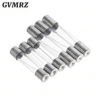 10pcs/lot 5*20mm 6*30mm Fast Blow Glass Tube Fuses 5x20 6x30 mm 250V 0.5 1 2 3 4 5 6 8 10 15 20 25 30 A AMP Fuse