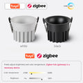 Tuya Bluetooth/ Zigbee/ DALI/ Matter Smart Recessed LED Ceiling Spot Light AC220V/110V Dimmabe Ceiling Lamp for Bedroom Kitchen