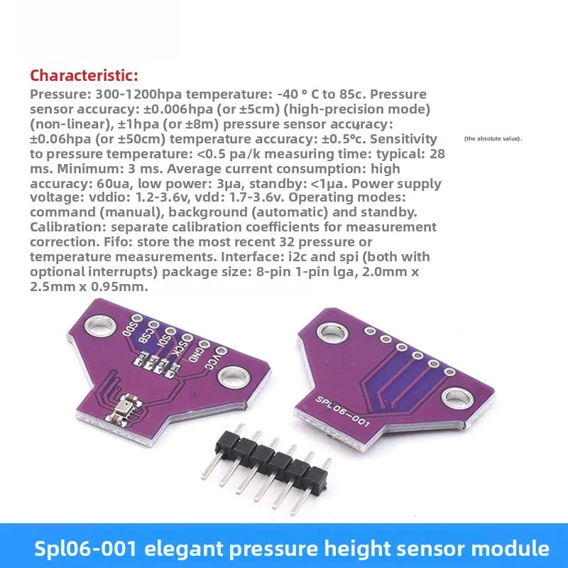 Easy-Integration BMP180 BME280 AHT20 Sensor High Precision Barometric Pressure Altimeter