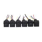 New 12V 24V 36V 48V 60V 72V 4Pin 5Pin 40A Automotive Relay With Interlocking Socket Heavy Duty For Truck Car Van Moto Boat Relay