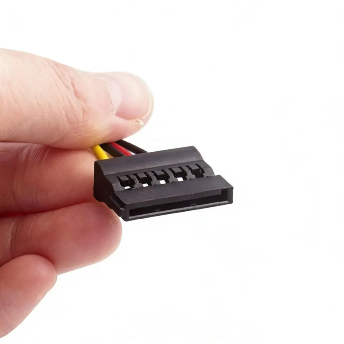 Molex to SATA Power Cable, 4-Pin IDE to 15-Pin SATA Power Adapter for HDD, SSD, CD/DVD Drives