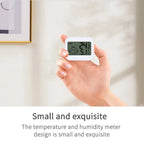 Mini LCD Digital Thermometer Hygrometer Electronic Digital Temperature and Humidity Meter Sensor Gauge Weather Station for Home