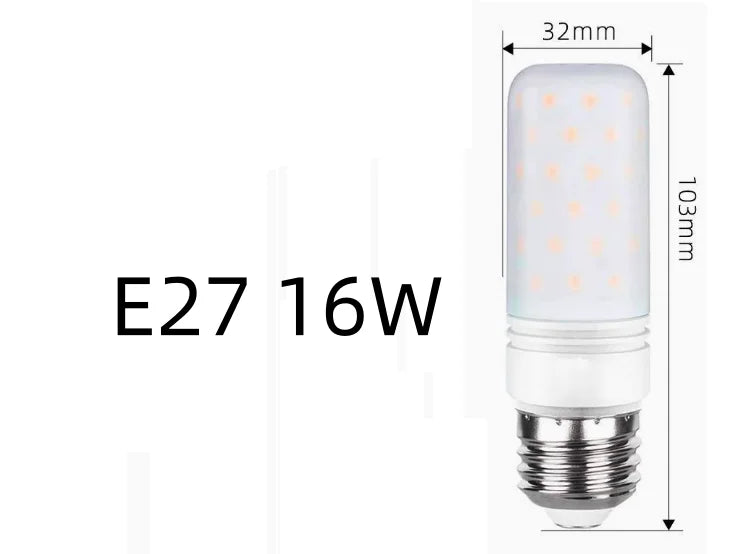 E27 B15 B22 E17 12W 16W 25W 40W LED Corn Light Bulb SMD2835 LED Bulb 110V-220V LEDs Candle Light Spotlight