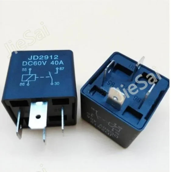 4pin Waterproof Automotive Relay 12V 24V 48V 60V 72V 80V 40A Car Relay With Copper Terminal Auto Relay