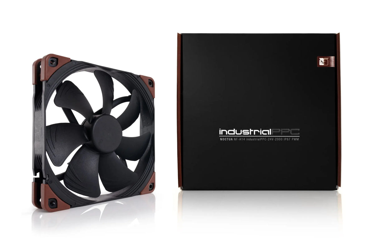 Noctua NF-A14 industrialPPC 2000RPM/3000RPM IP67 140mm Case Fan 12V/24V PWM CPU Cooling Fan Computer Case Industrial Equipment