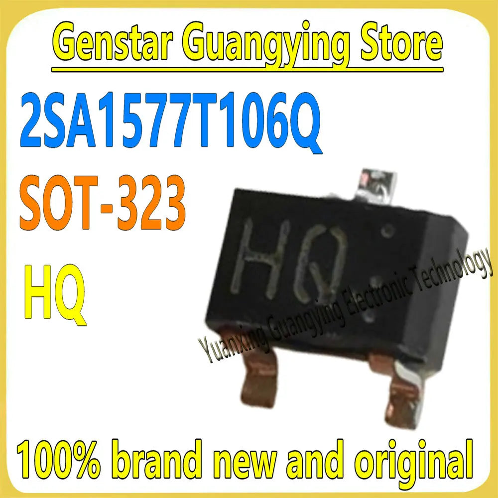 (20 pieces) 2SA1577T106Q 2SA1577 T106Q Marking: HQ SOT-323 PNP 500mA 32V Surface Mount Transistor (BJT) Brand New