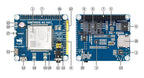 SIM7600G-H 4G HAT For Raspberry Pi, LTE Cat-4 4G / 3G / 2G Support, GNSS Positioning, Global Band SIM7600