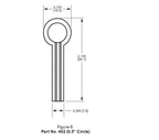 5PCS FSR402 0.5 Inch Pressure Sensor Resistance Stress Test Force Sensing Resistor NEW IN STOCK