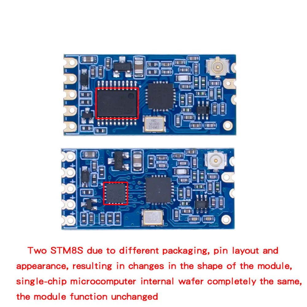 LIZAO HC-12 SI4463 433MHz Wireless Serial Module, 1000m Communication, Serial Alternative for Bluetooth Home IoT Automation