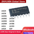 20Pcs New LM224 LM258 LM2901 LM2902 LM2903 LM2904 LM311 LM324 LM339 LM358 LM386 LM393 SOP In Stock Wholesale