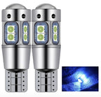 2Pcs Super Brigh T10 W5W 168 192 Led Tail Light White 3030 10SMD 12V Car Led Auto Lamp CANBUS NO Error Car Marker Parking Bulb