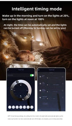 38cm RGB Smart LED Ceiling Light Dimmable Tuya APP Remote Alexa Google Voice Control Living Room Bedroom Home Decor Ceiling Lamp
