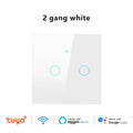 Work With Tuya WiFi Smart Touch Wall Switch RF433MHz 1/2/3/4 Gang Touch Sensor for LED Light Voice Control Alexa And Google Home