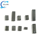 85PCS 10 Types NE555 LM324 LM393 UA741 ULN2803 LM358 LM386 NE5532 ULN2003 PC817 Integrated Circuit DIP IC Combination Chip Kit