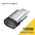 Essager 100W Magnetic Adapter 24Pins USB Type C PD 3.0 Fast Charge Cable Converter for Ipad Pro Macbook Magnet Adapter Connector